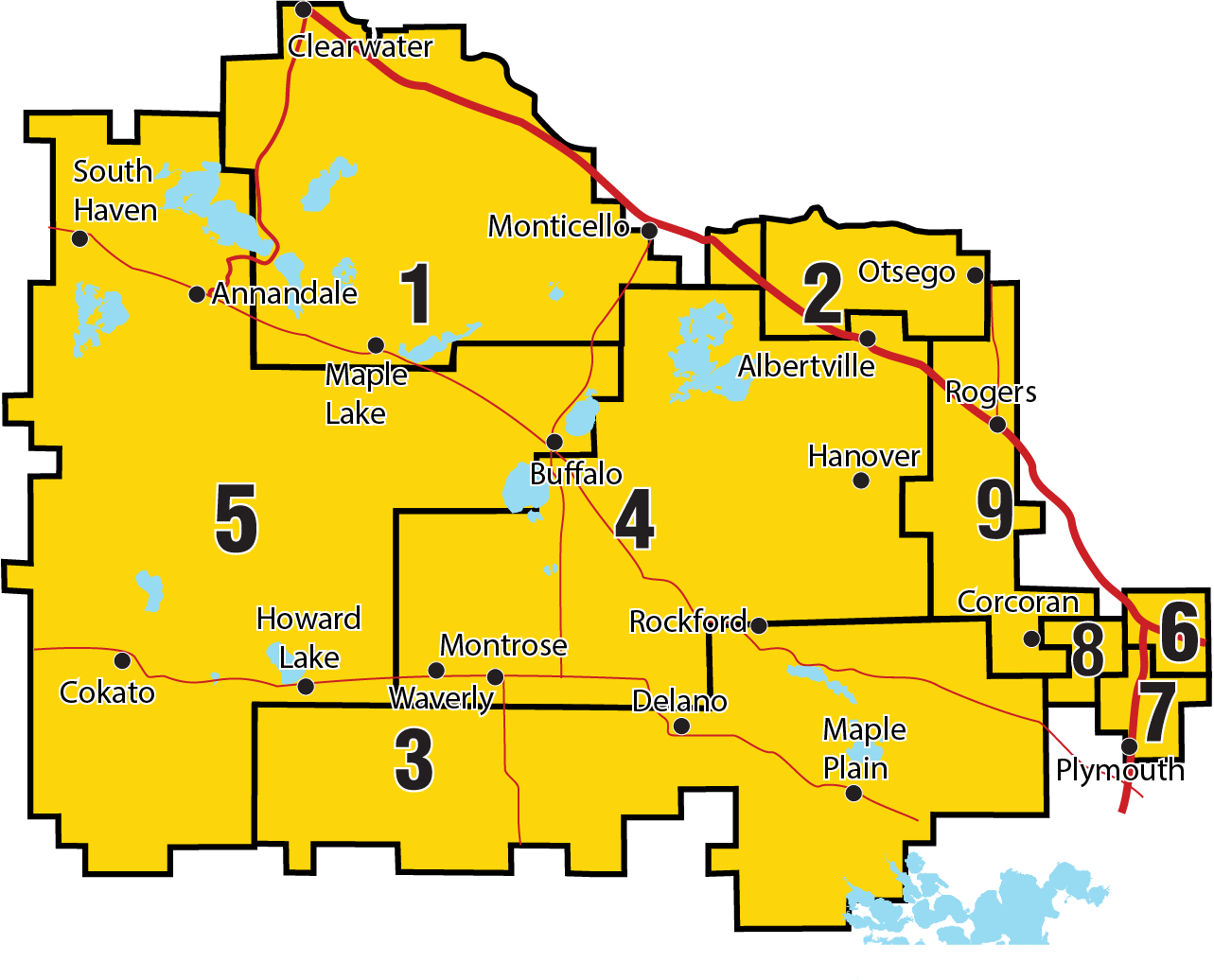 WH district map