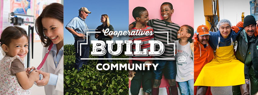 people from different co-ops serving their communities. 