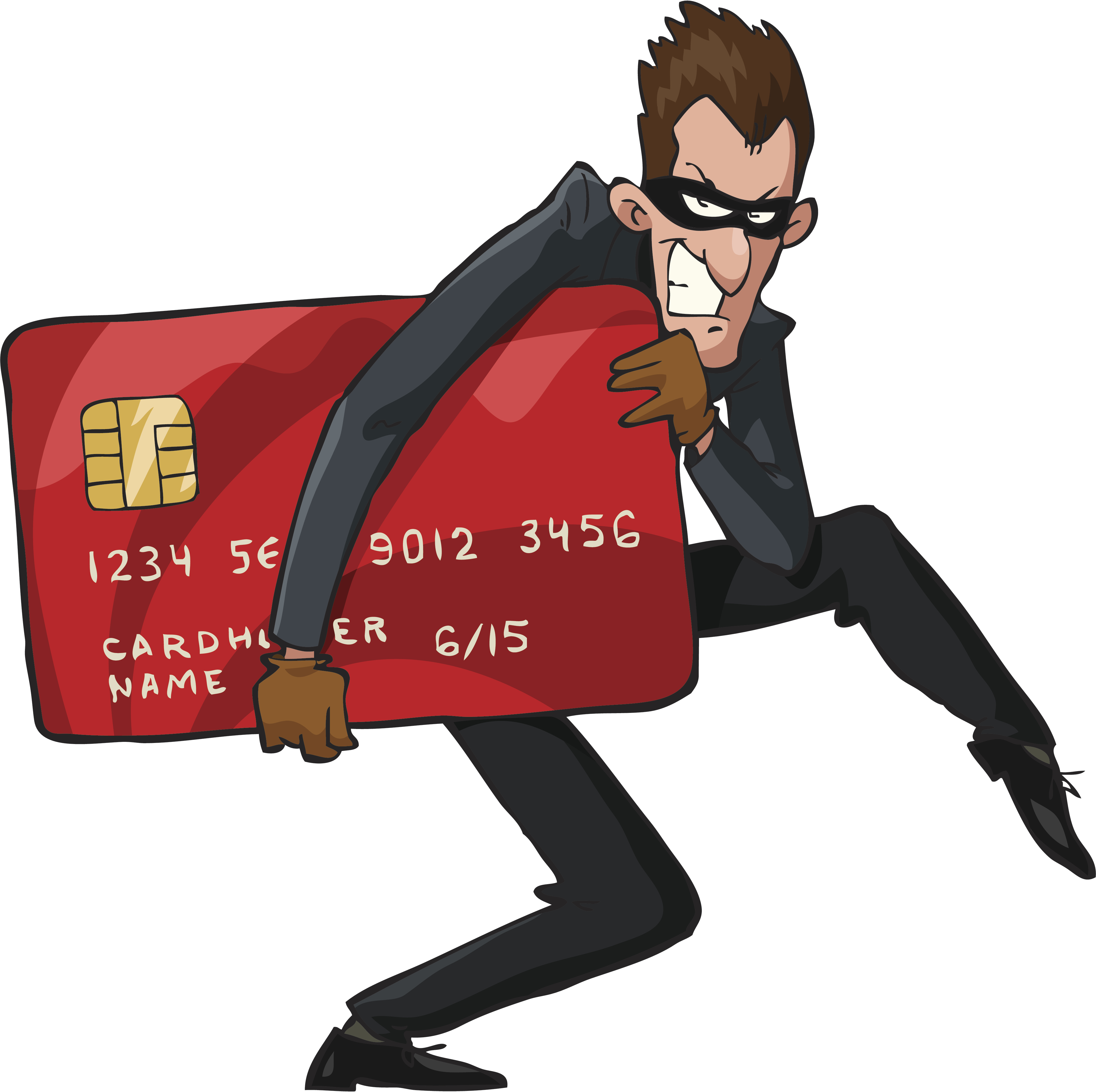 credit card thief scam