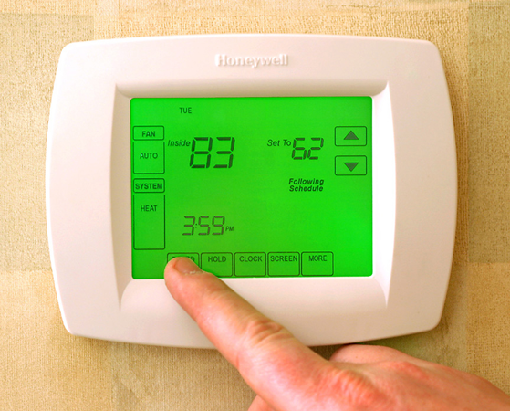 Programmable thermostats can help save energy